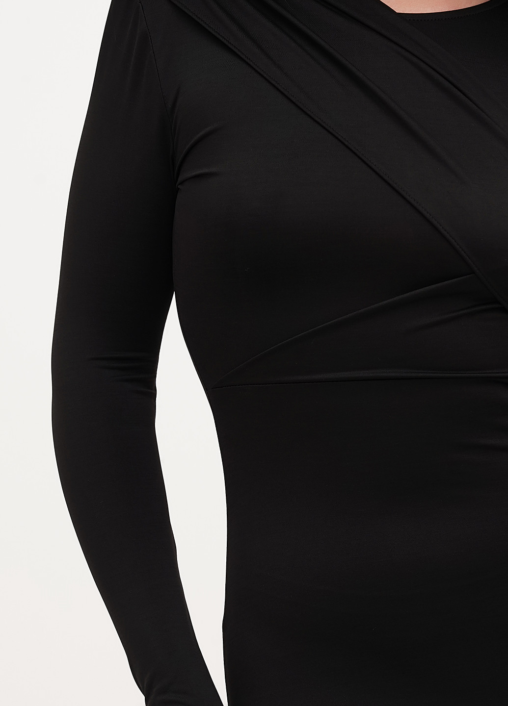 Чорна кежуал сукня силуетна Vicolo однотонна