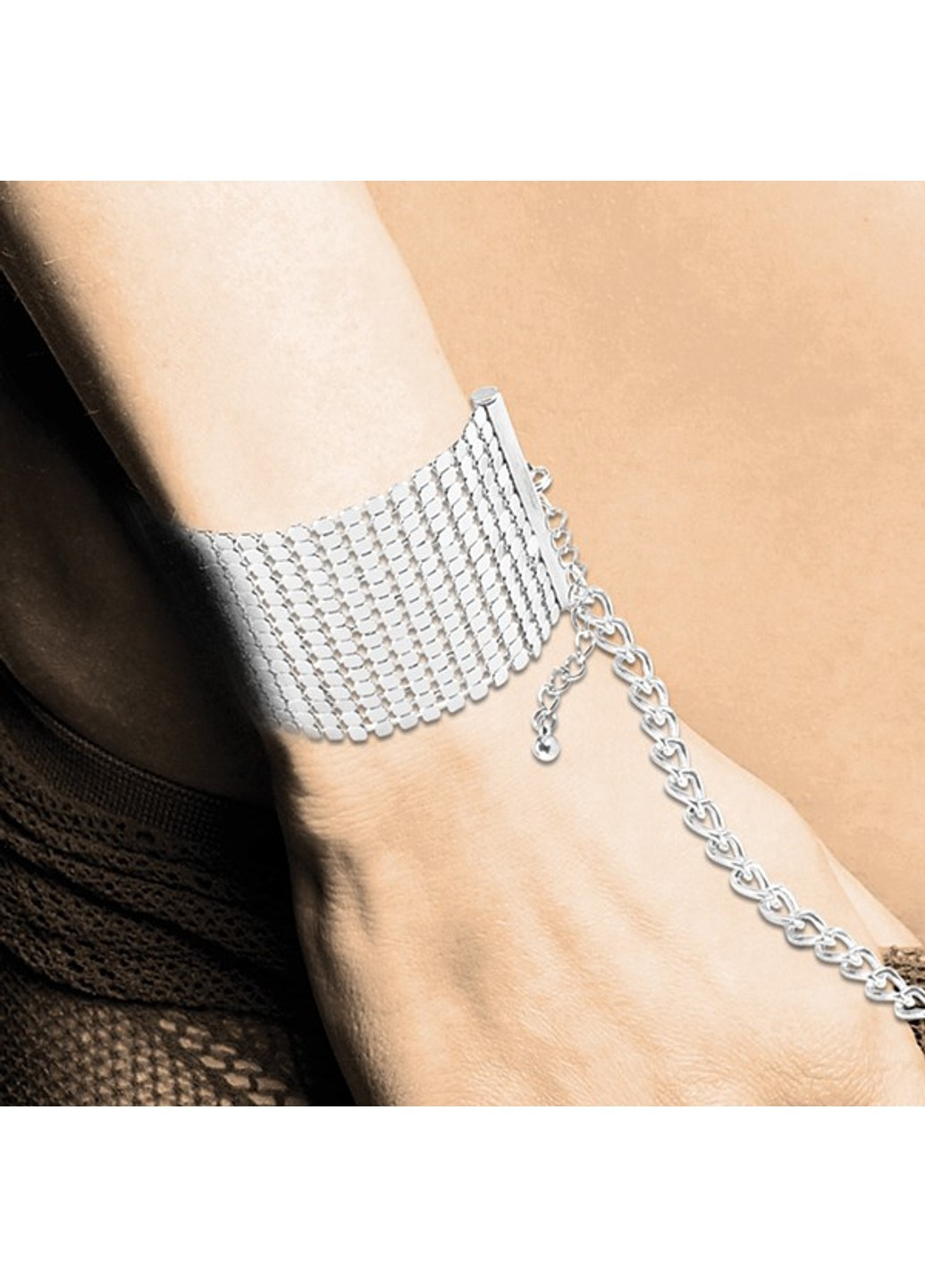 Браслеты - наручники DESIR METALLIQUE цвет: серебристый (Испания) Bijoux Indiscrets (252383400)