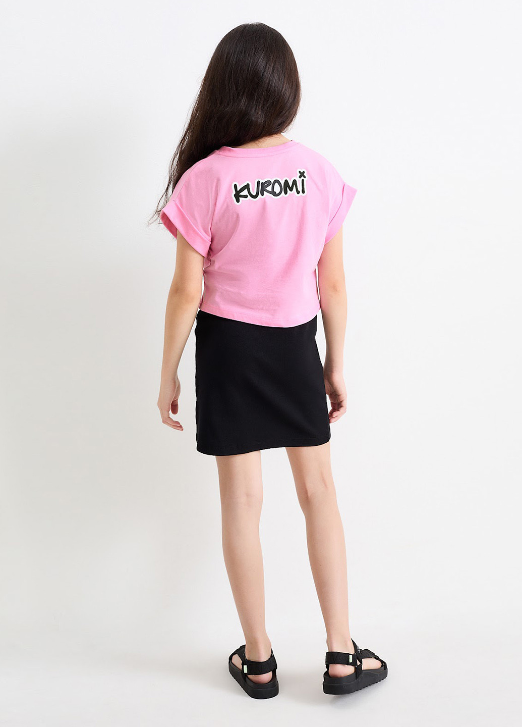 Комбинированный летний комплект (футболка, платье) C&A