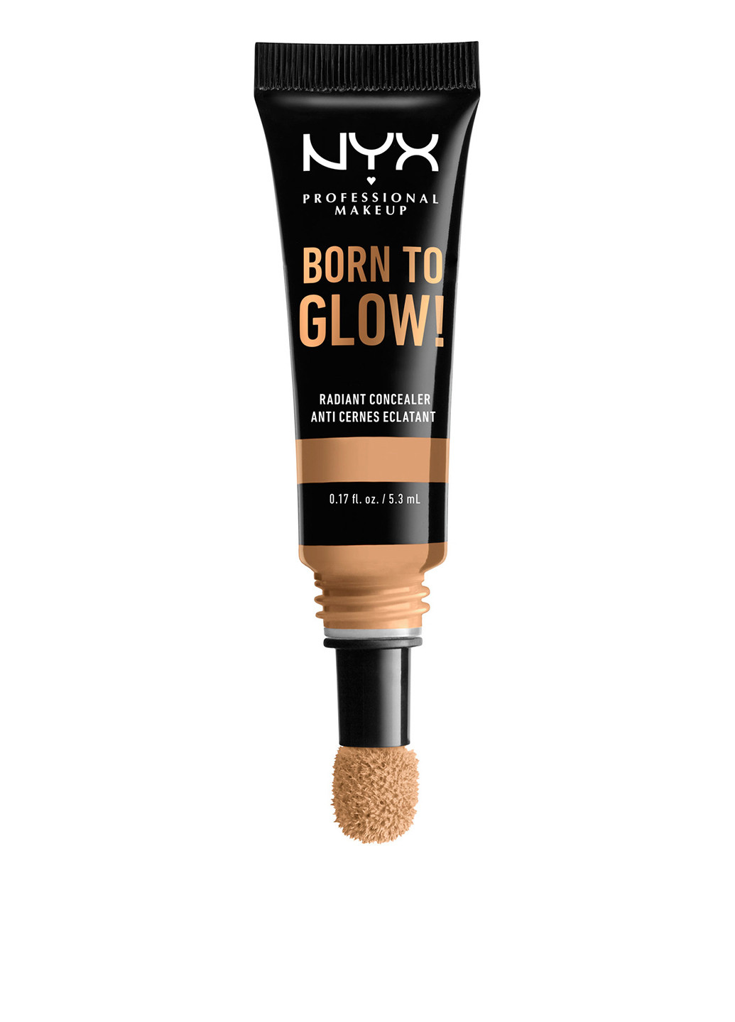 Консилер для лица с сияющим финишем Born To Glow Radiant Concealer Neutral Tan, 5,3 мл NYX Professional Makeup (202410444)