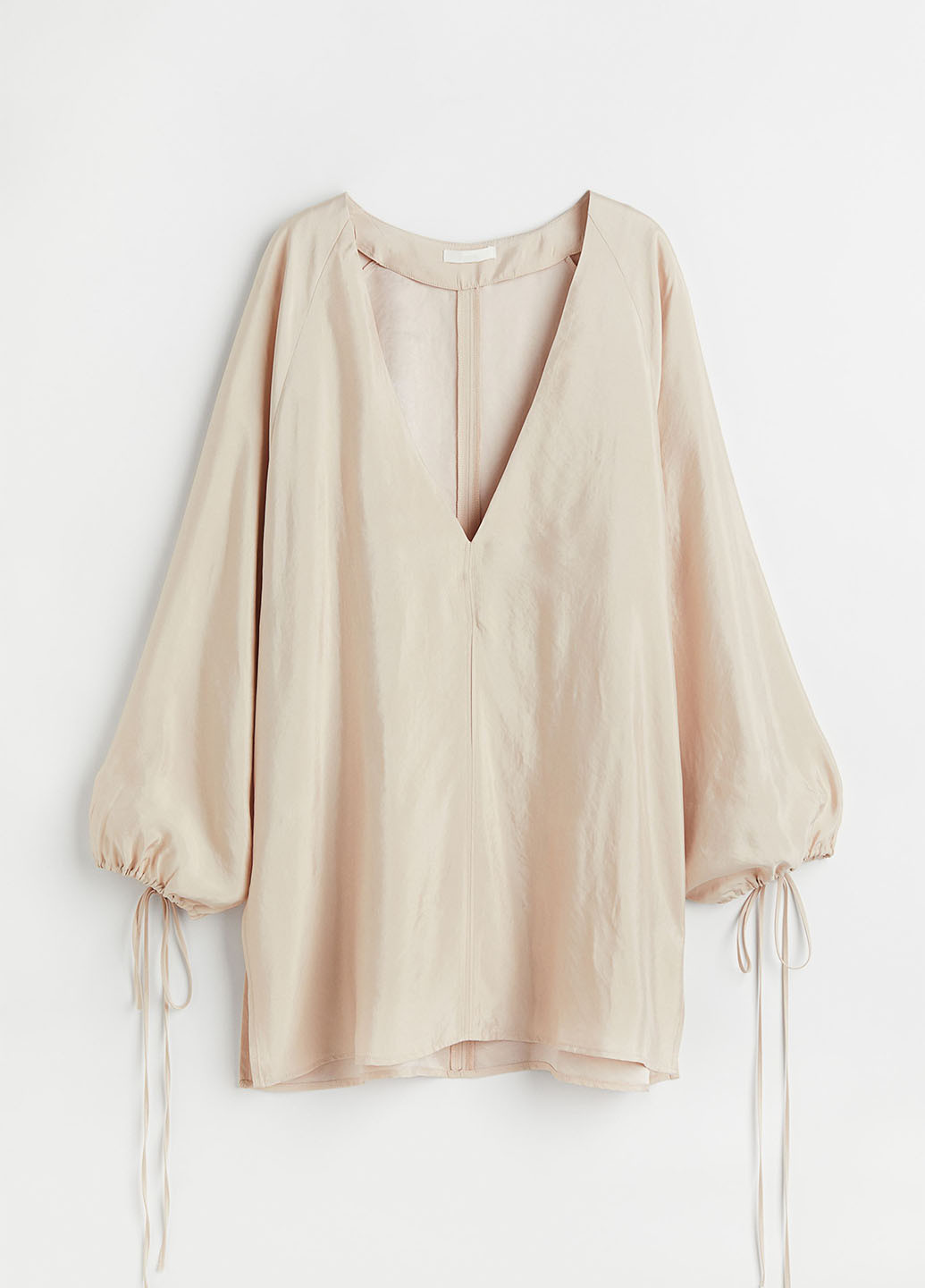 Светло-бежевая блуза H&M