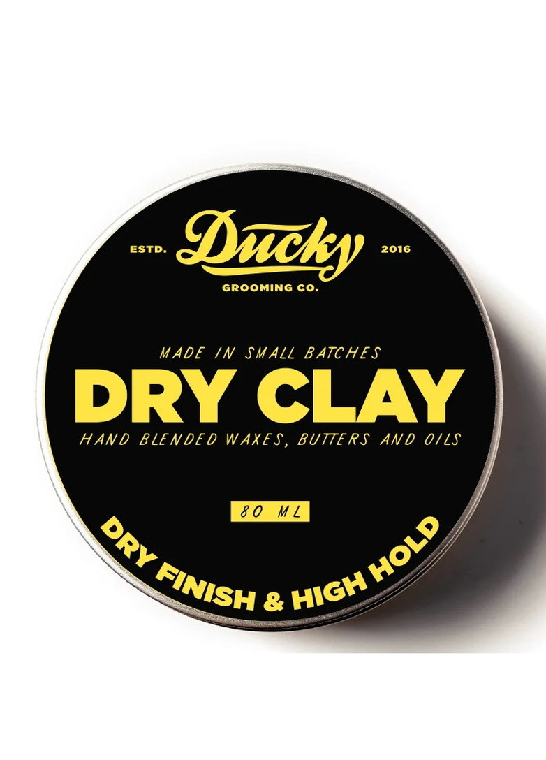 Глина для укладання волосся Dry Clay 80 мл Ducky (255915977)