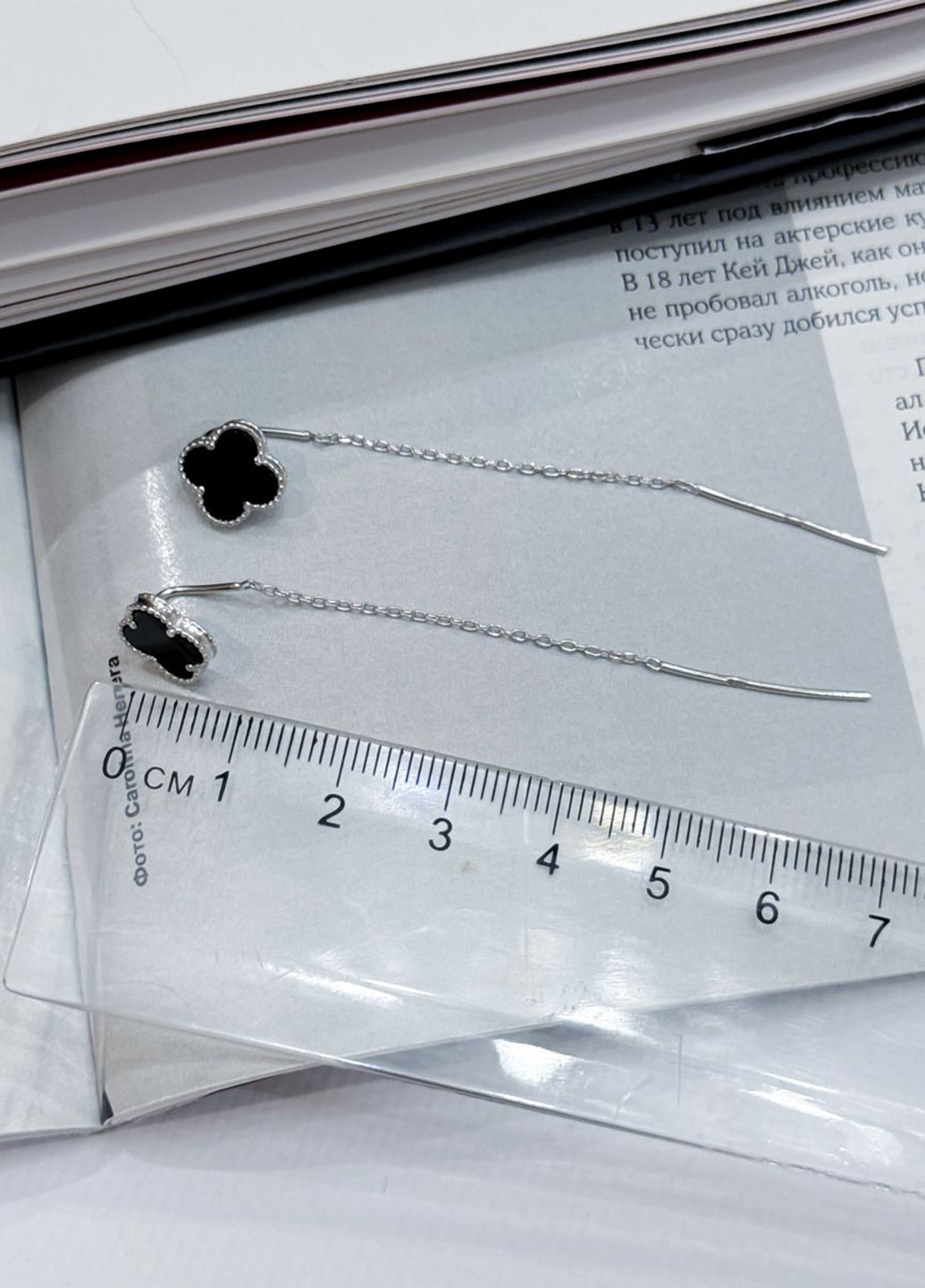 Сережки Silver Flame (307258616)