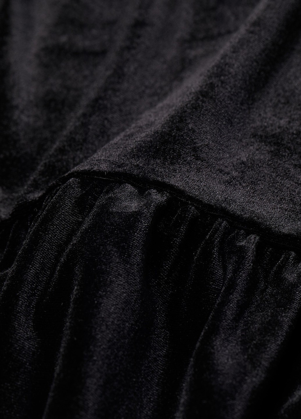 Черное вечернее, кэжуал платье H&M однотонное