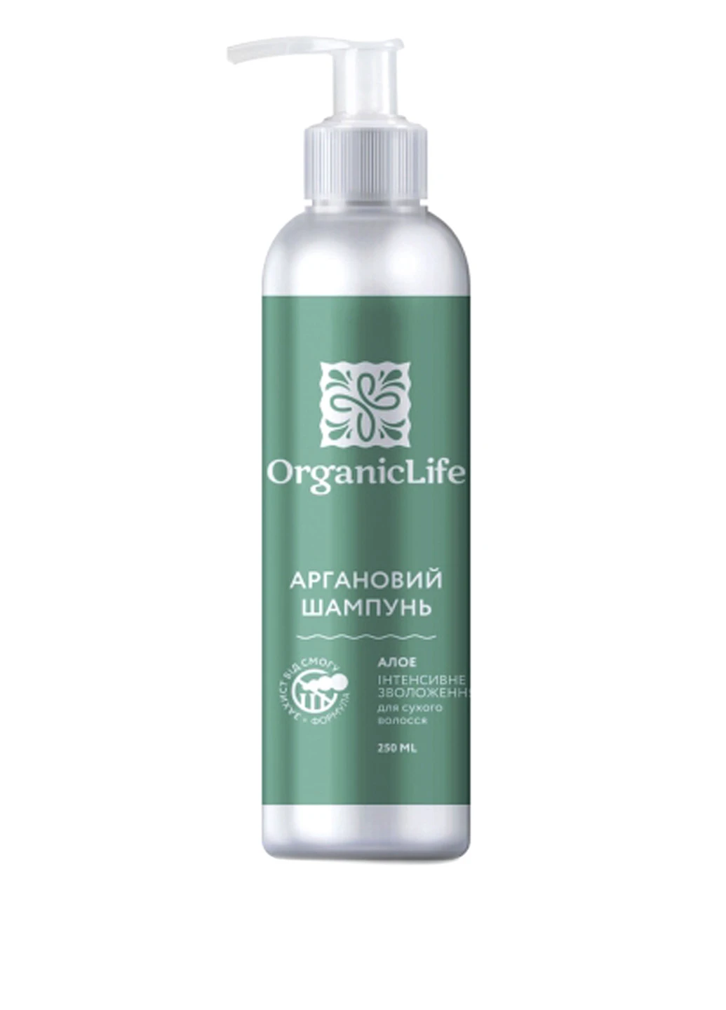 Шампунь арганового "Інтенсивне зволоження", 250 мл Organic Life (17217813)
