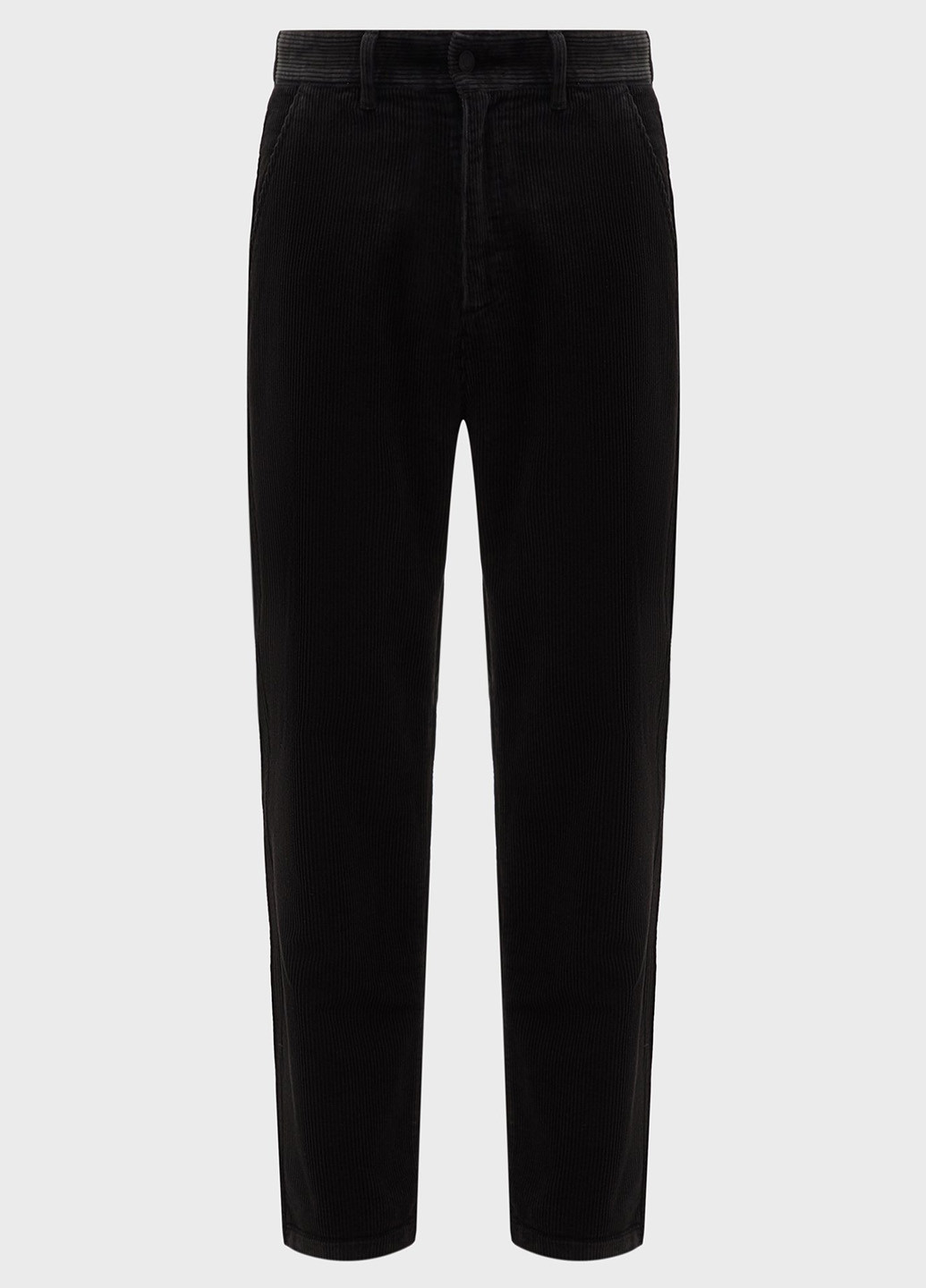 Черные кэжуал демисезонные прямые брюки Calvin Klein Jeans