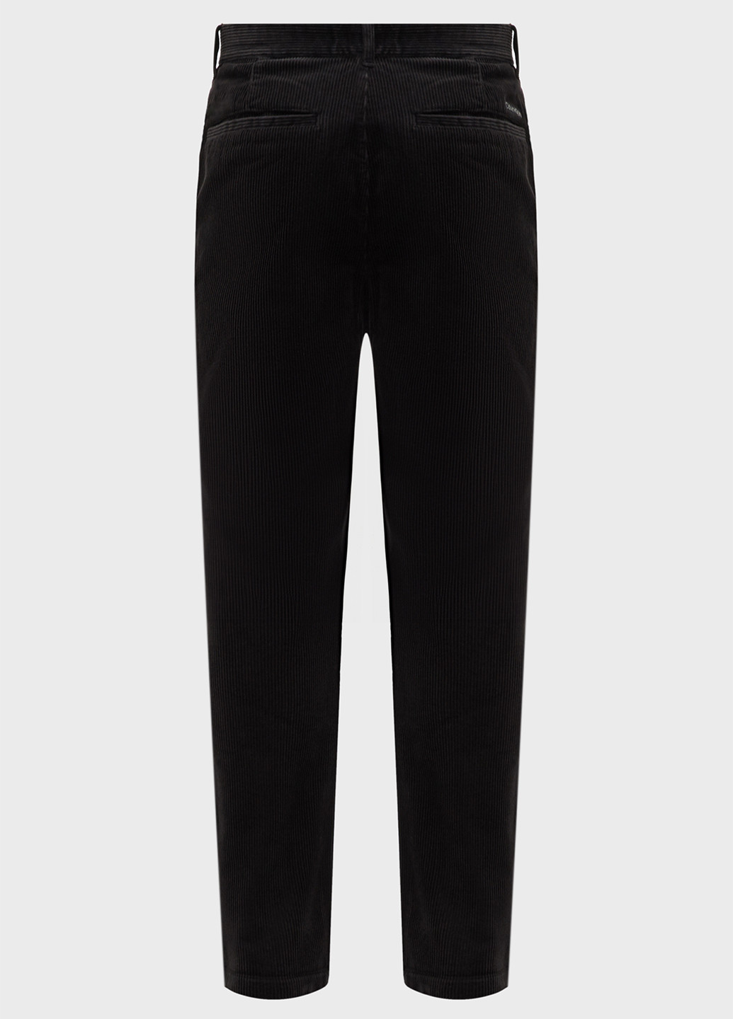 Черные кэжуал демисезонные прямые брюки Calvin Klein Jeans