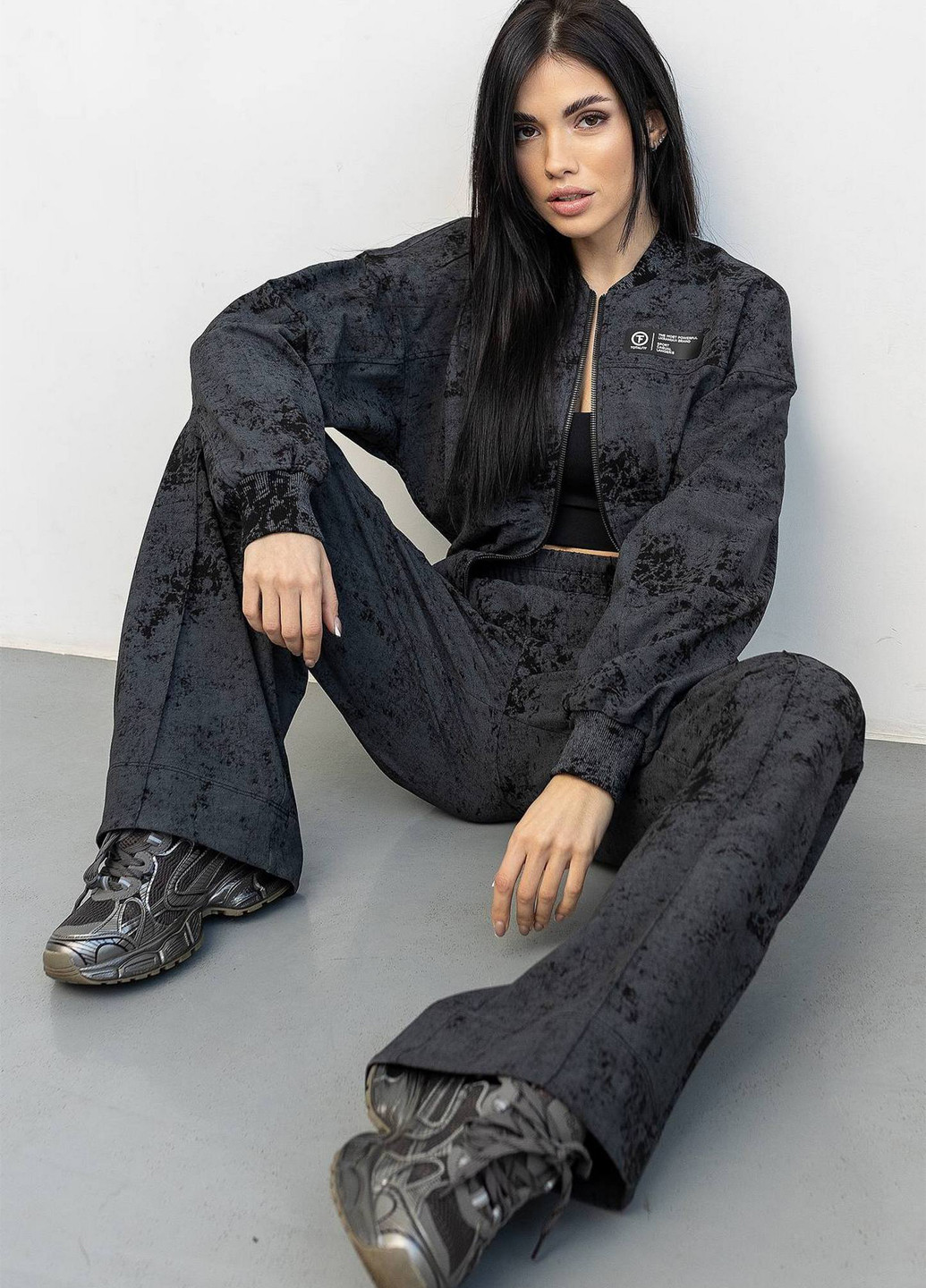 Бомбер TOTALFIT на молнии (325889295)