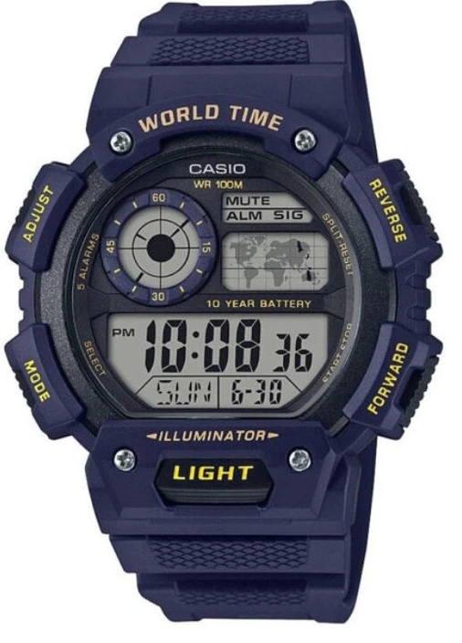 Мужские Часы AE-1400WH-2AVEF кварцевые спортивные Casio (226691152)