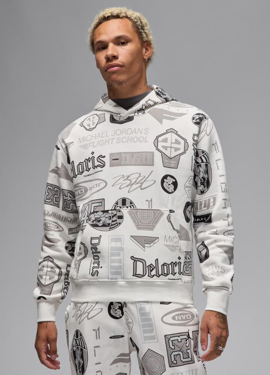 Худі HM7254-133 Jordan M J ESS AOP FLC PO (328004751)