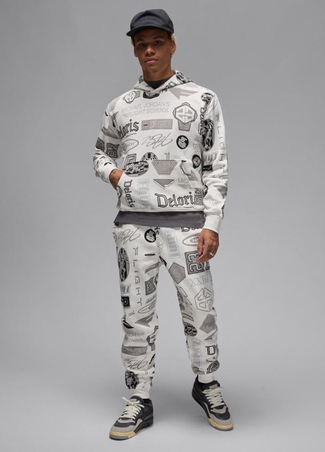 Худі HM7254-133 Jordan M J ESS AOP FLC PO (328004751)