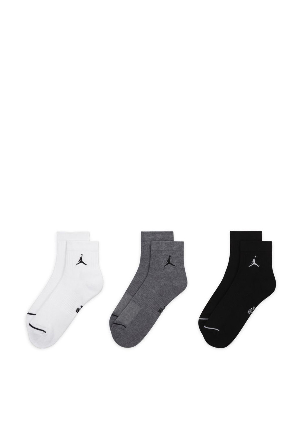 Комбіновані шкарпетки (3 пари) everyday ankle socks (3 pairs) dx9655-911 Jordan логотипи (311981728)