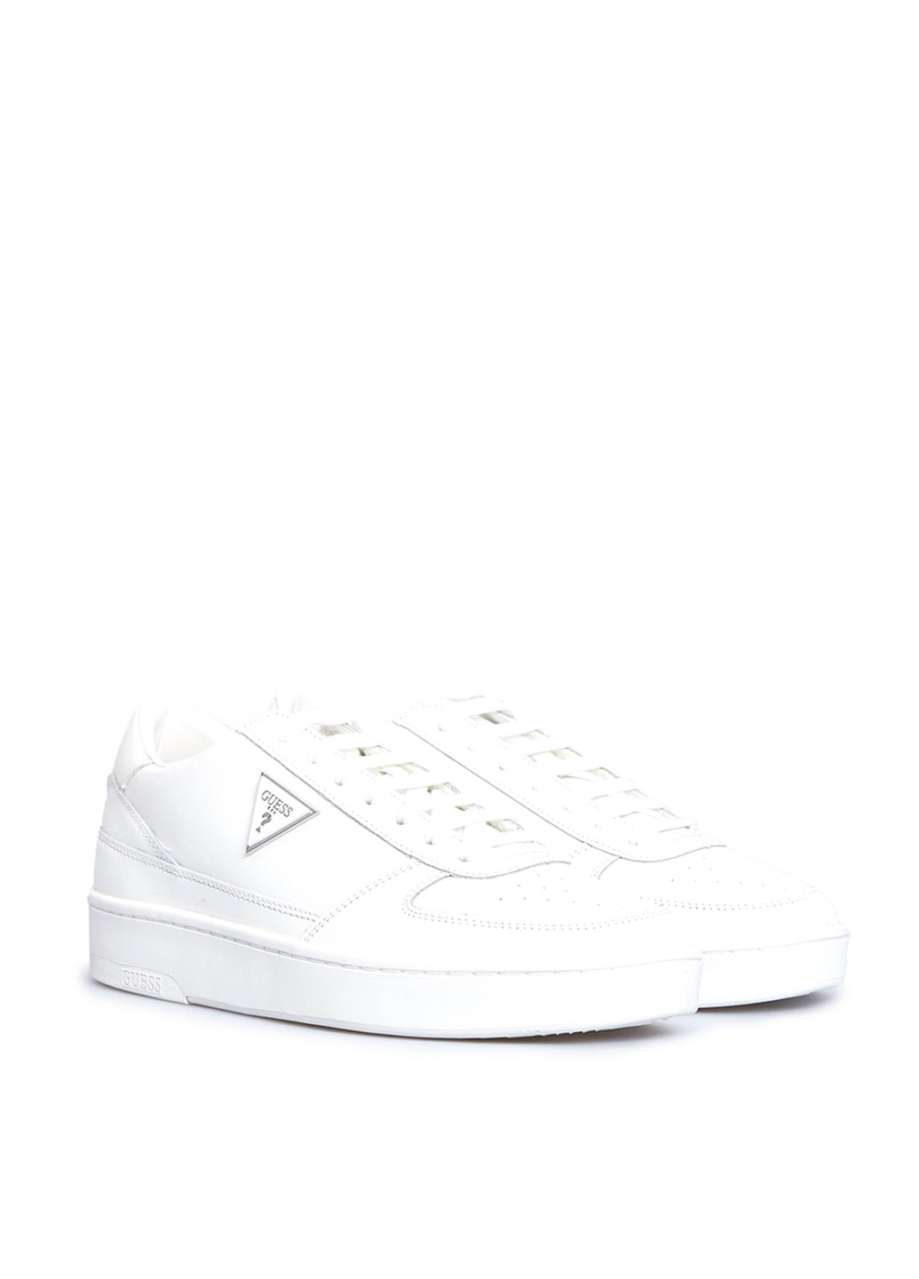 Белые всесезонные кроссовки Guess