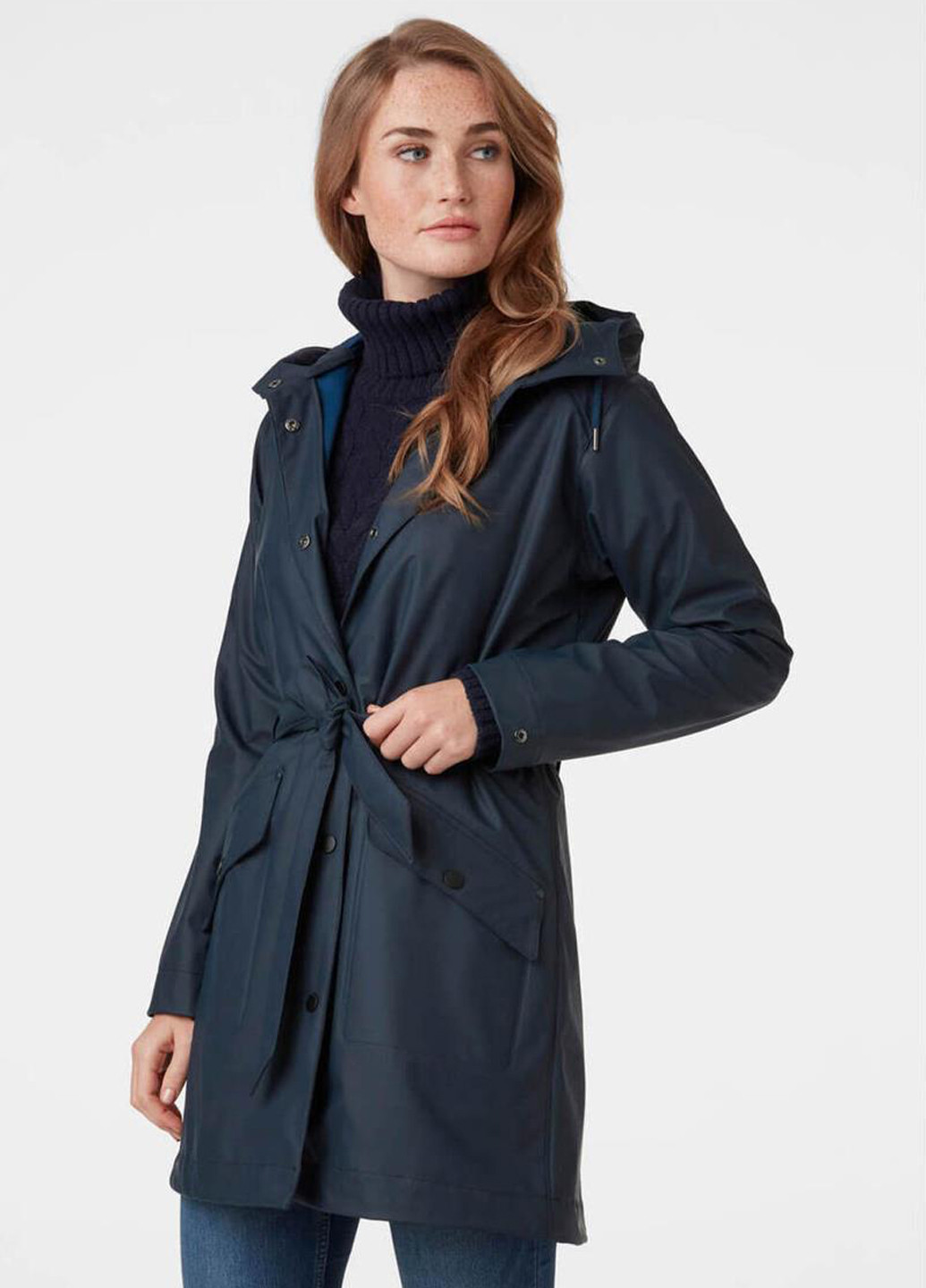 Плащ 53252-598 Helly Hansen макінтош на кнопках демісезон (319365853)