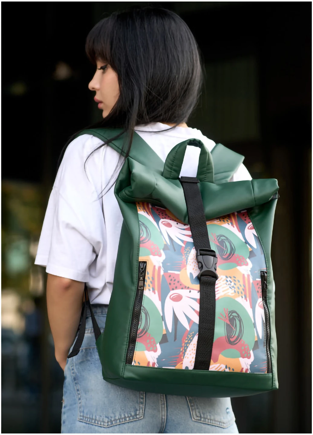 Мужской рюкзак ролл RollTop 41х30х16 см Sambag (254595028)