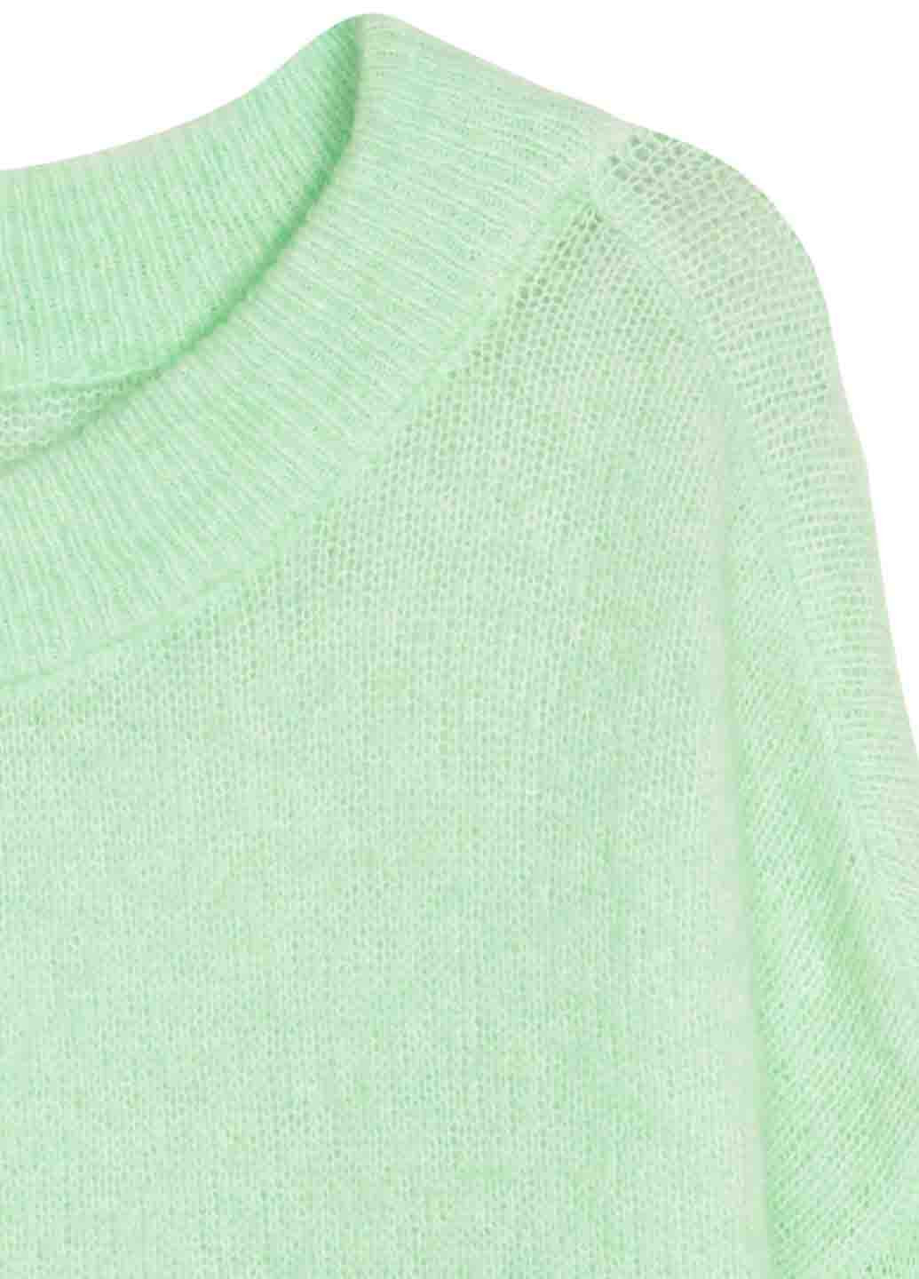 Светло-зеленый демисезонный джемпер джемпер H&M