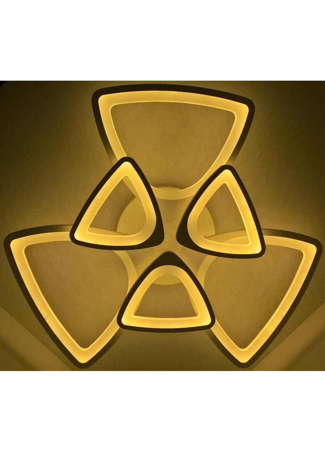 Люстра потолочная LED с пультом A2282/3+3-wh Белый 14х67х67 см. Sunnysky (253122173)