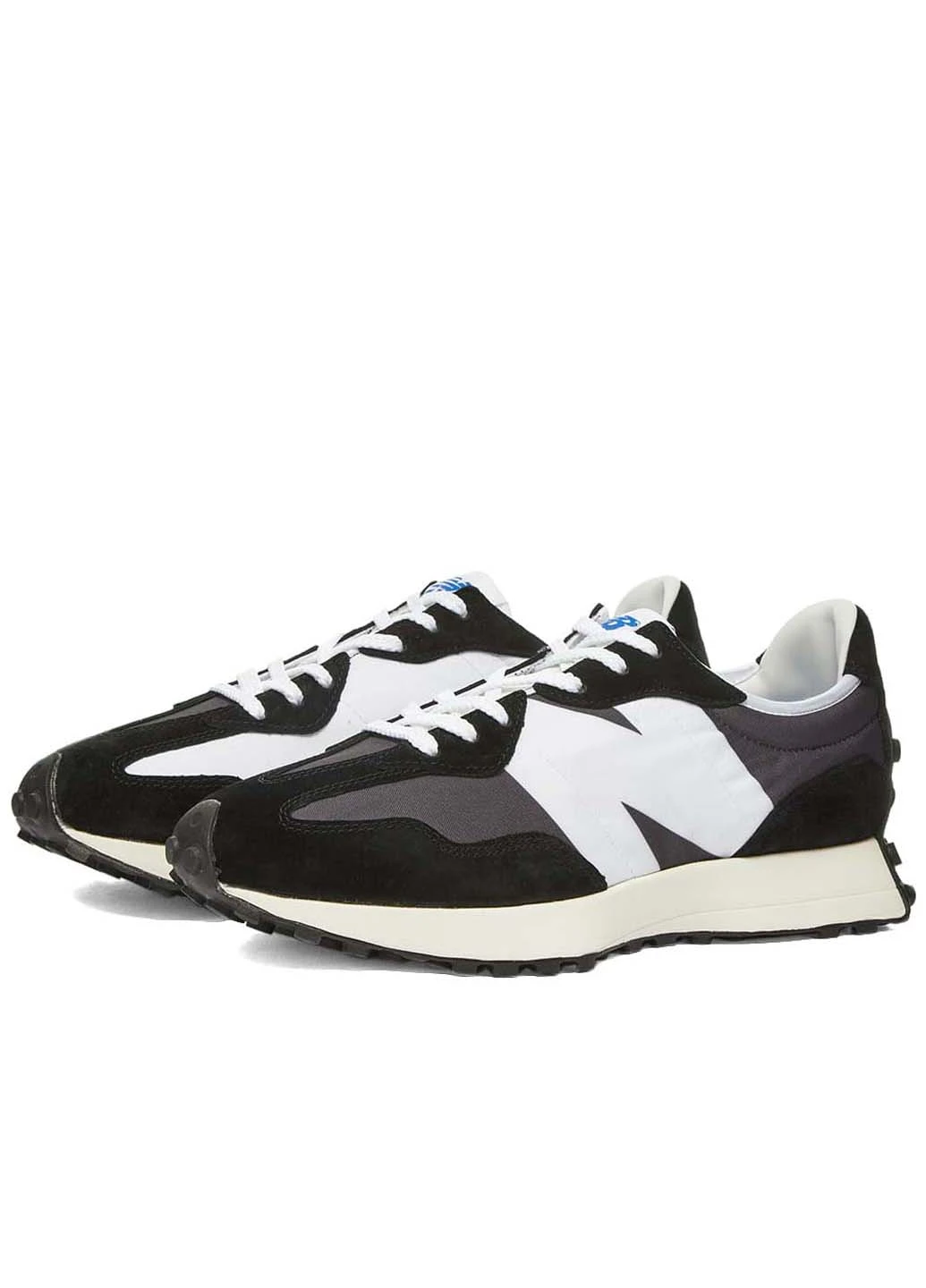 Чорно-білі кросівки демісезон New Balance