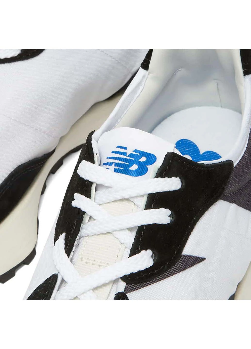Чорно-білі кросівки демісезон New Balance
