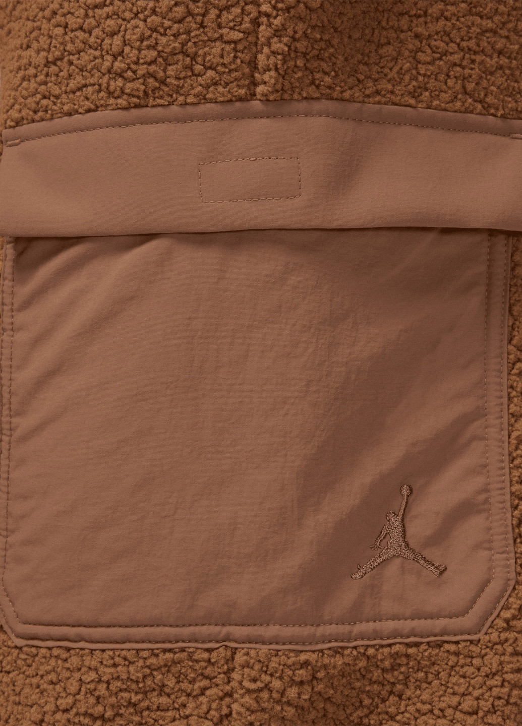 Коричневые спортивные демисезонные карго брюки Nike