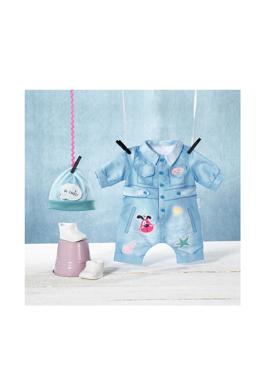 Одяг для ляльок Джинсовий стиль (3 пр.) BABY born (261249153)