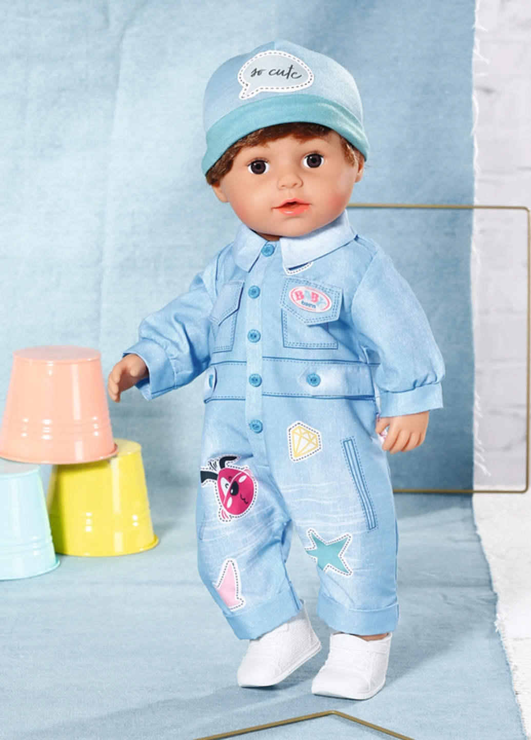 Одяг для ляльок Джинсовий стиль (3 пр.) BABY born (261249153)