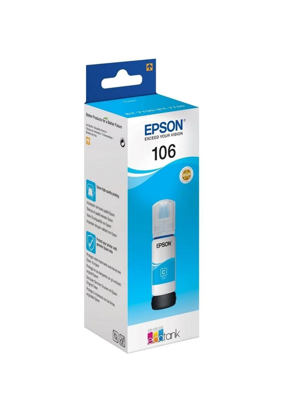 Контейнер с чернилами (C13T00R240) Epson 106 cyan (247485258)