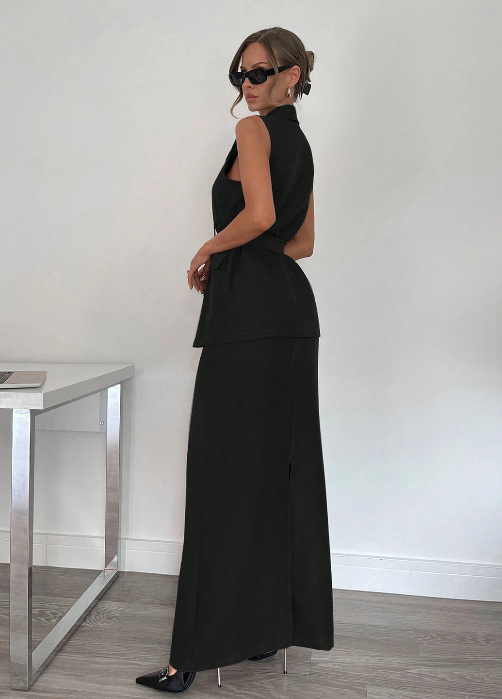 Костюм (жакет, спідниця) SHEIN (367210560)