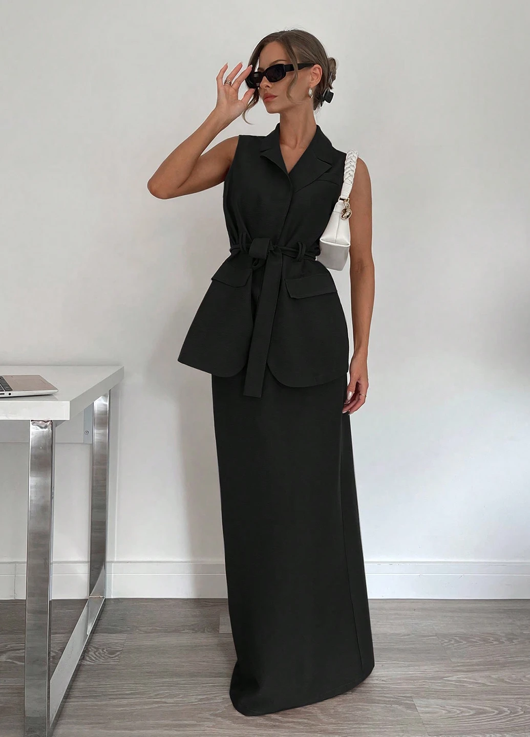 Костюм (жакет, спідниця) SHEIN (367210560)