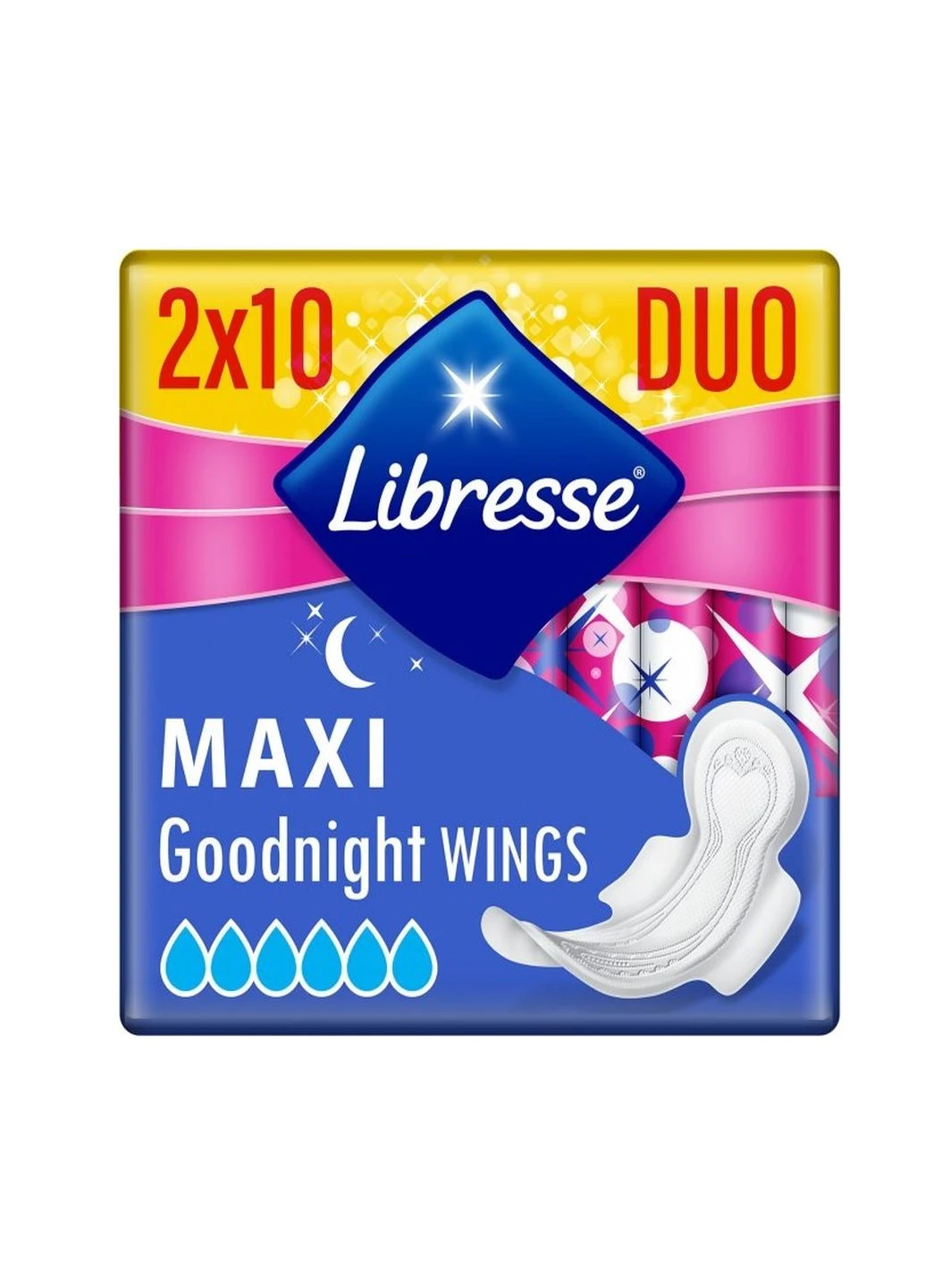 Гігієнічні прокладки Maxi Night 20 шт Libresse (248407745)
