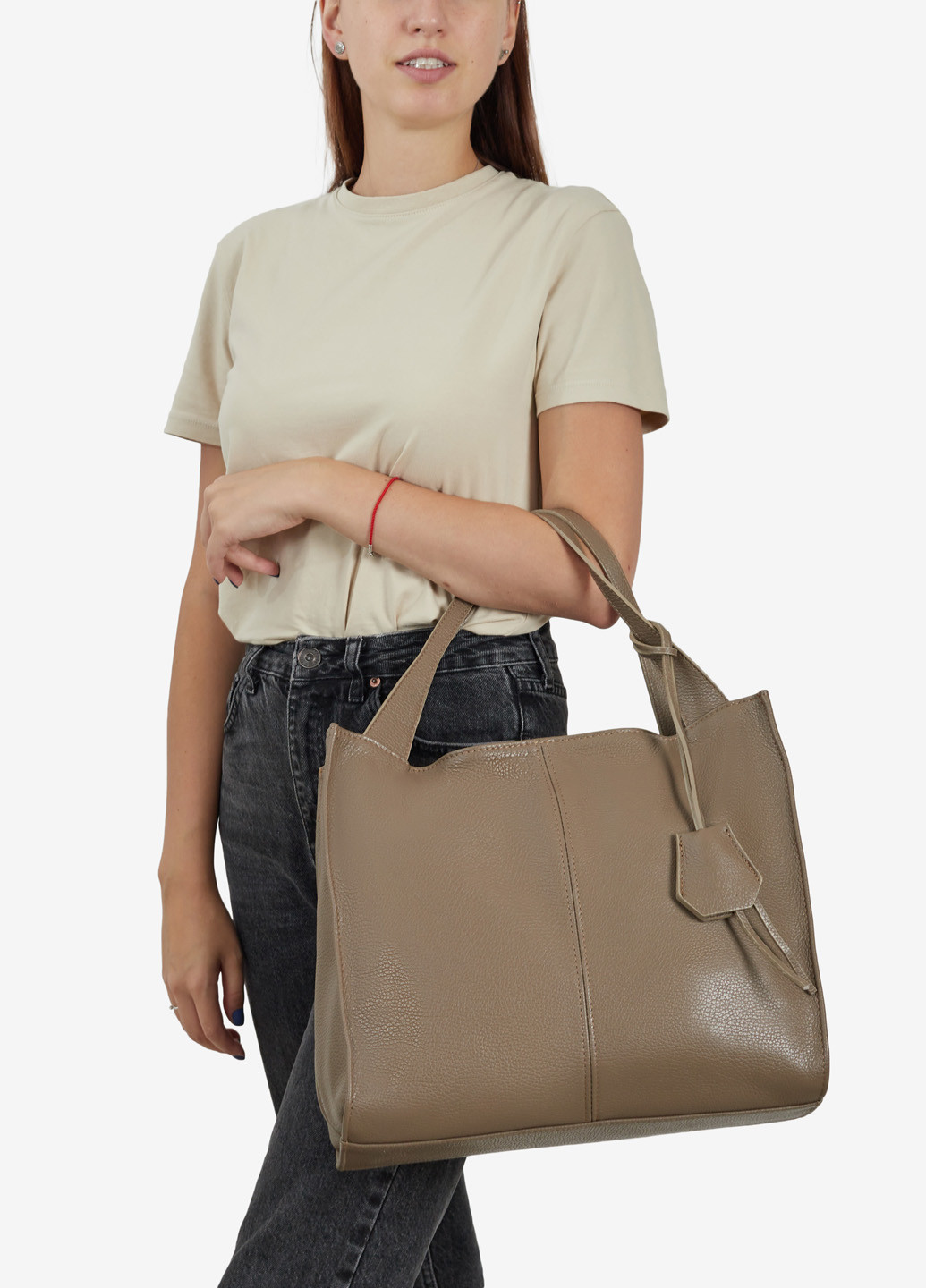 Сумка жіноча шкіряна шоппер велика Shopper 1362 Regina Notte (253976691)