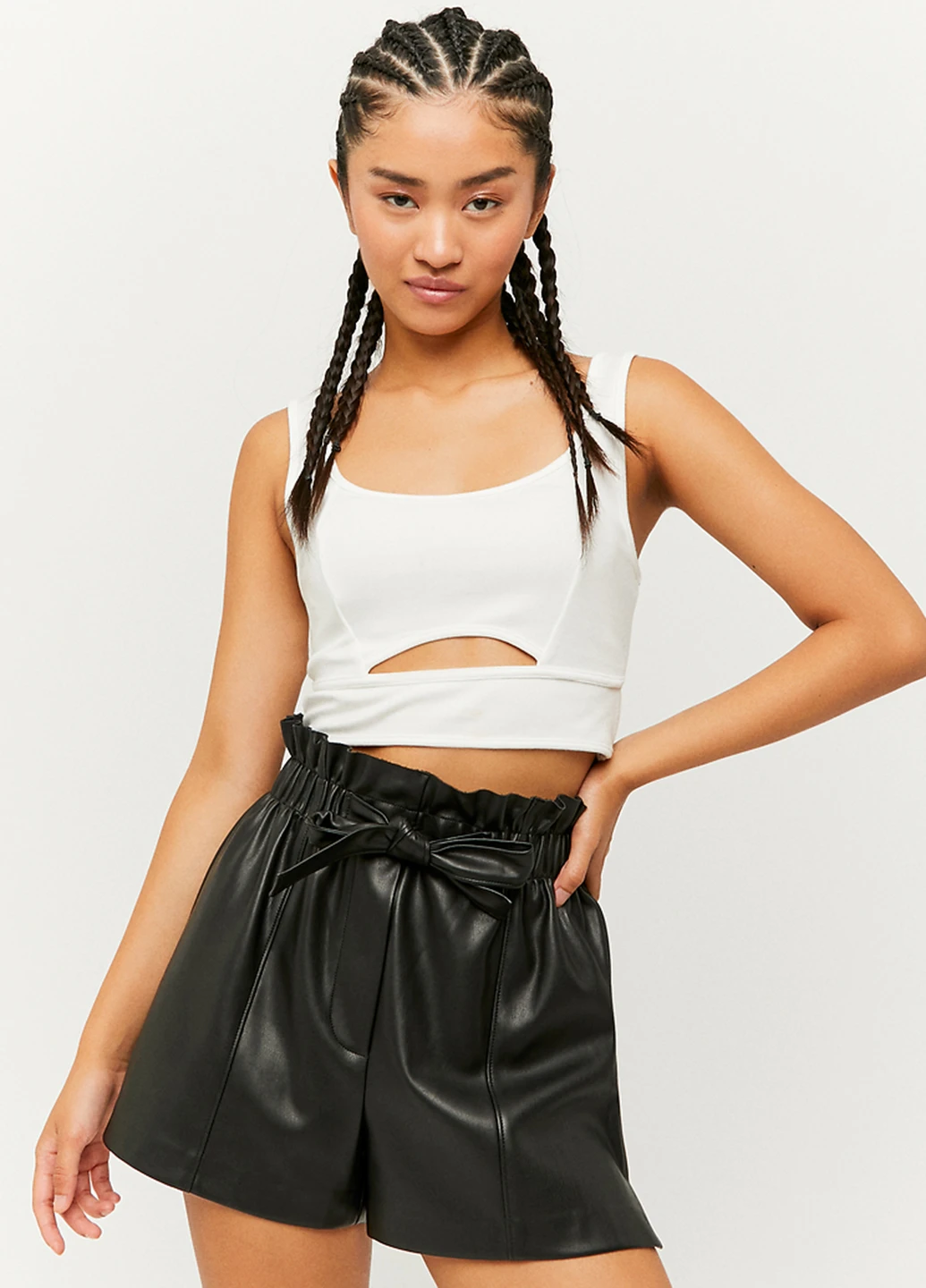 Шорты Tally Weijl Basic Shorts - WOMEN KNITTED SHORT (248108869)