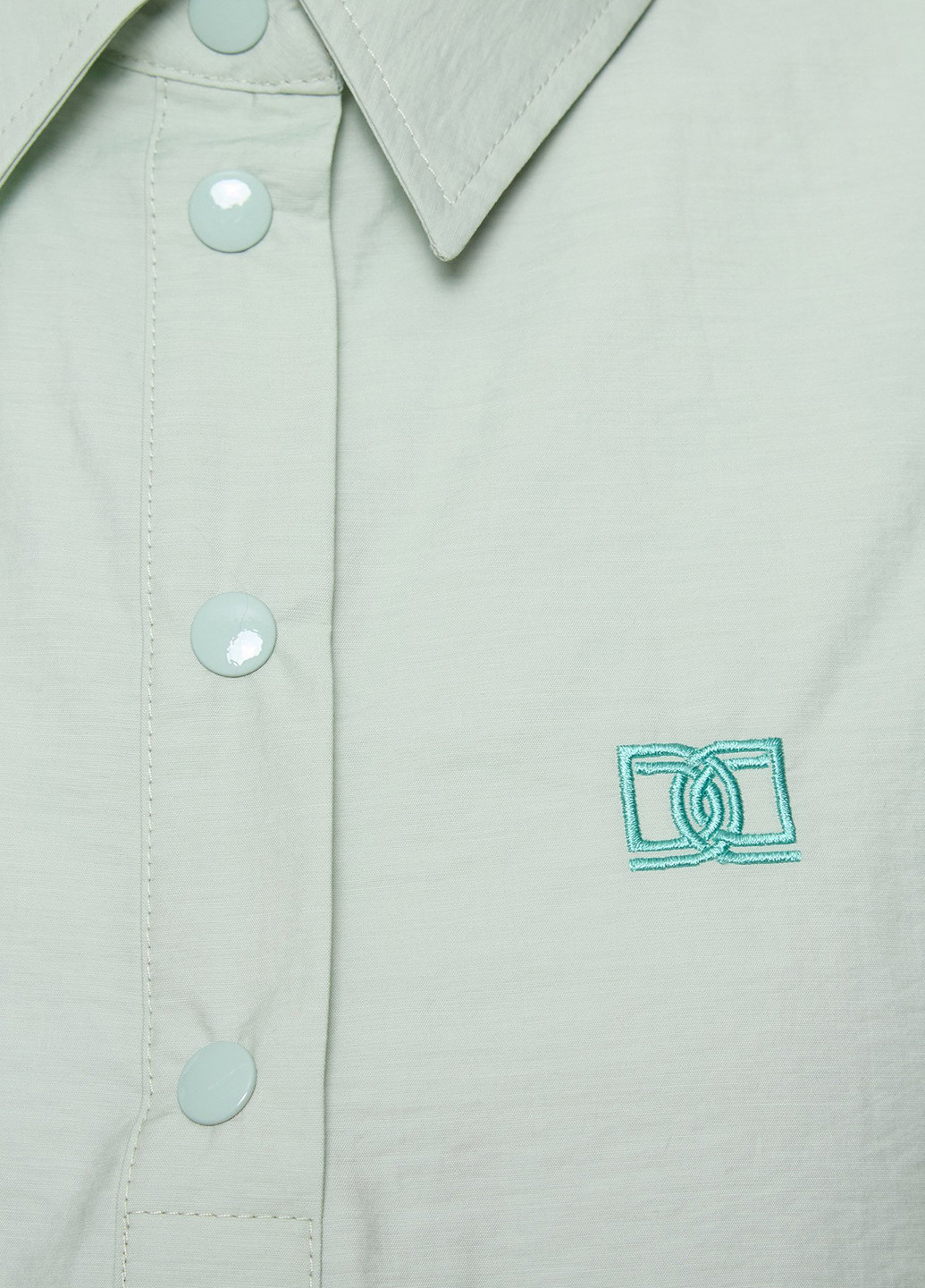 Мятная блуза Drykorn