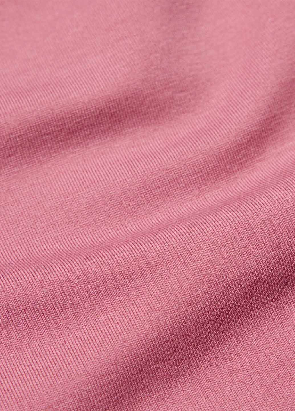 Рожева кежуал сукня сукня-футболка Uniqlo однотонна