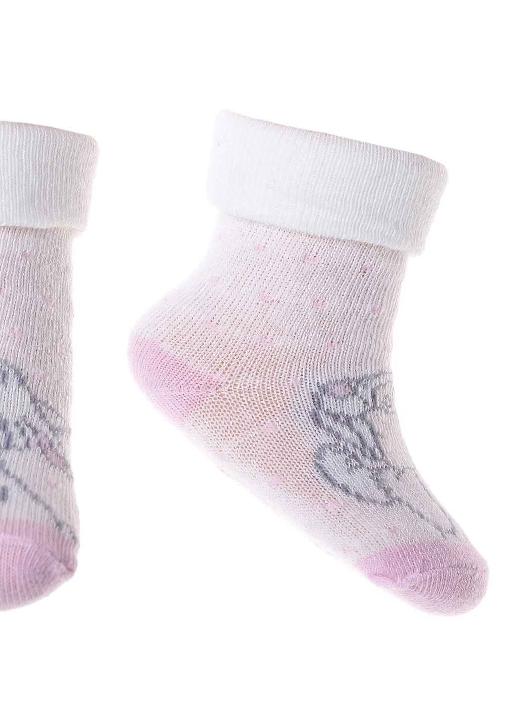 Шкарпетки Birth Pan Pan 0-6 white/pink 43891564-3 Disney (254670712)