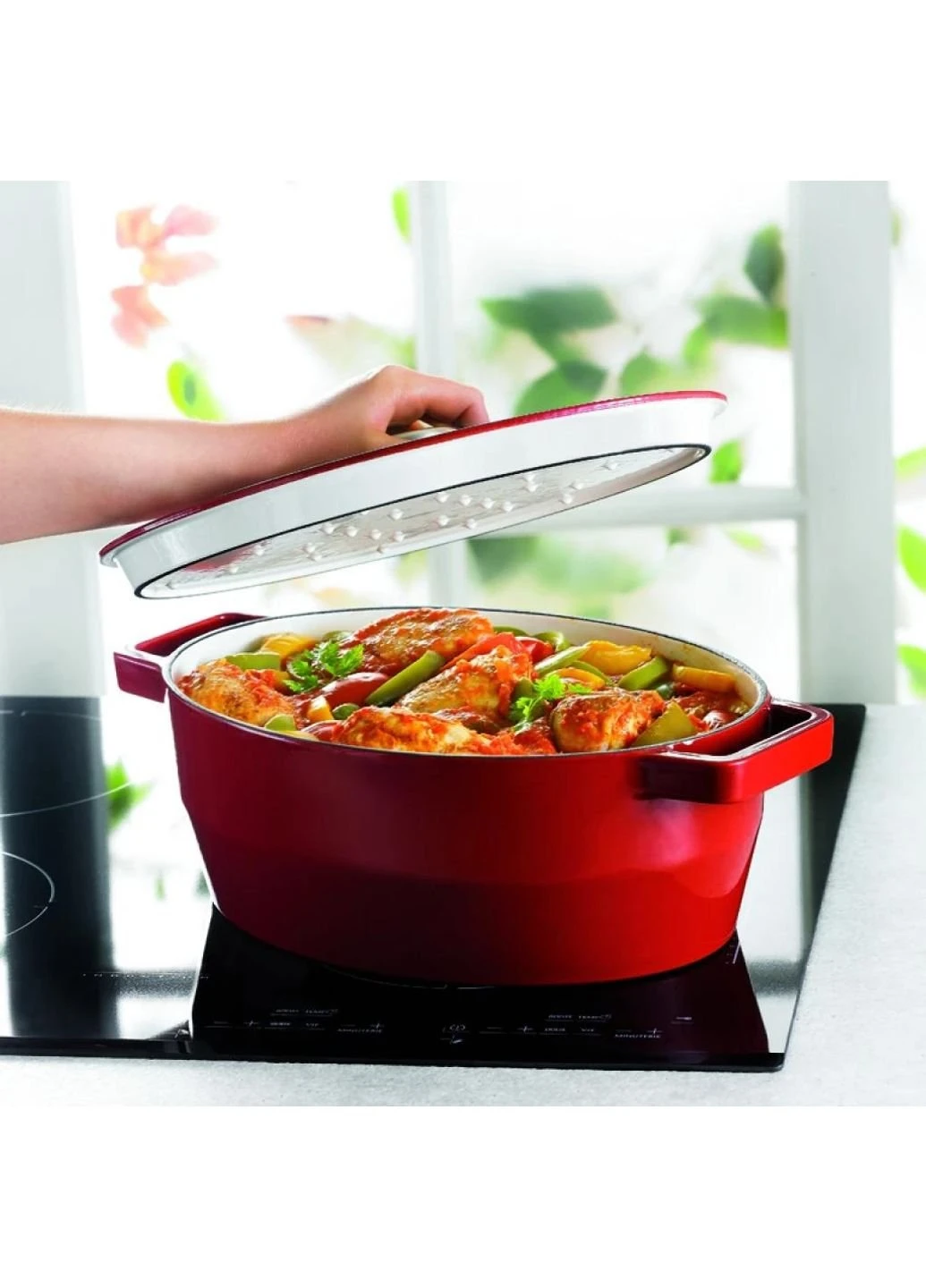 Каструля Slow Cook Red 3.8 л (SC5AC29) Pyrex (254067836)