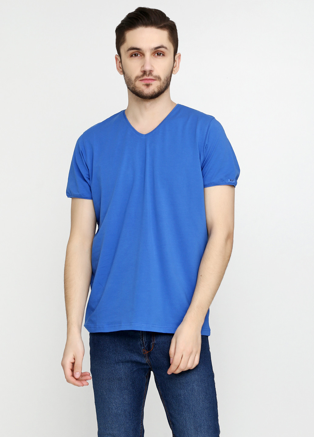 Синяя футболка MSY
