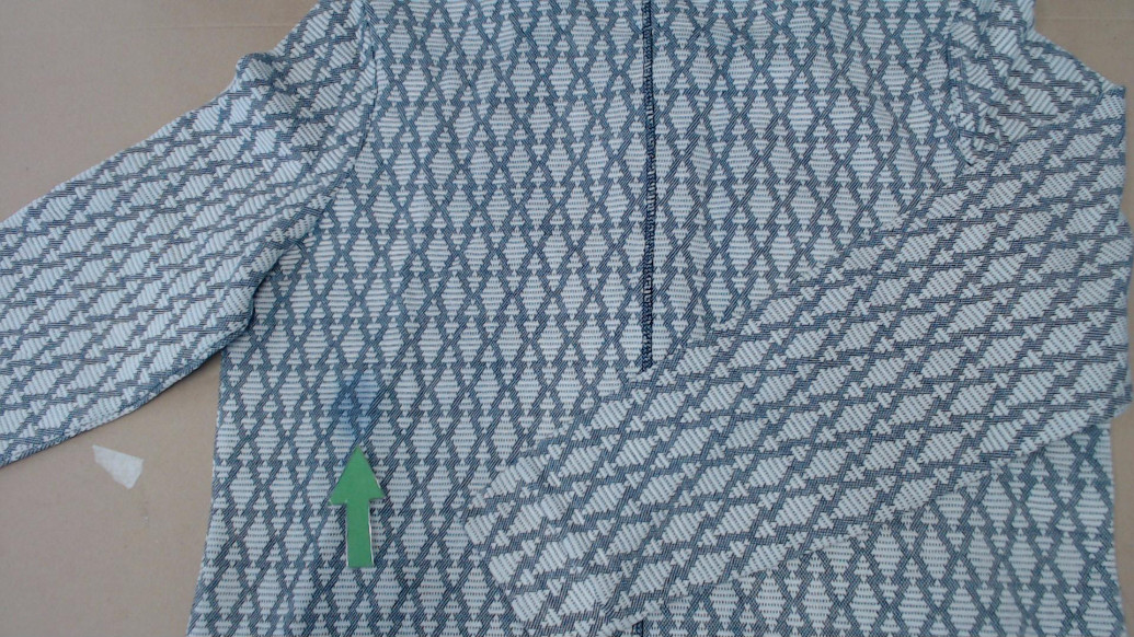 Голубой женский жакет Cecil геометрический - демисезонный