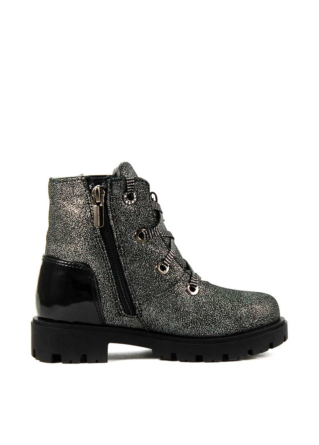 Серебряные кэжуал осенние ботинки Alexandro