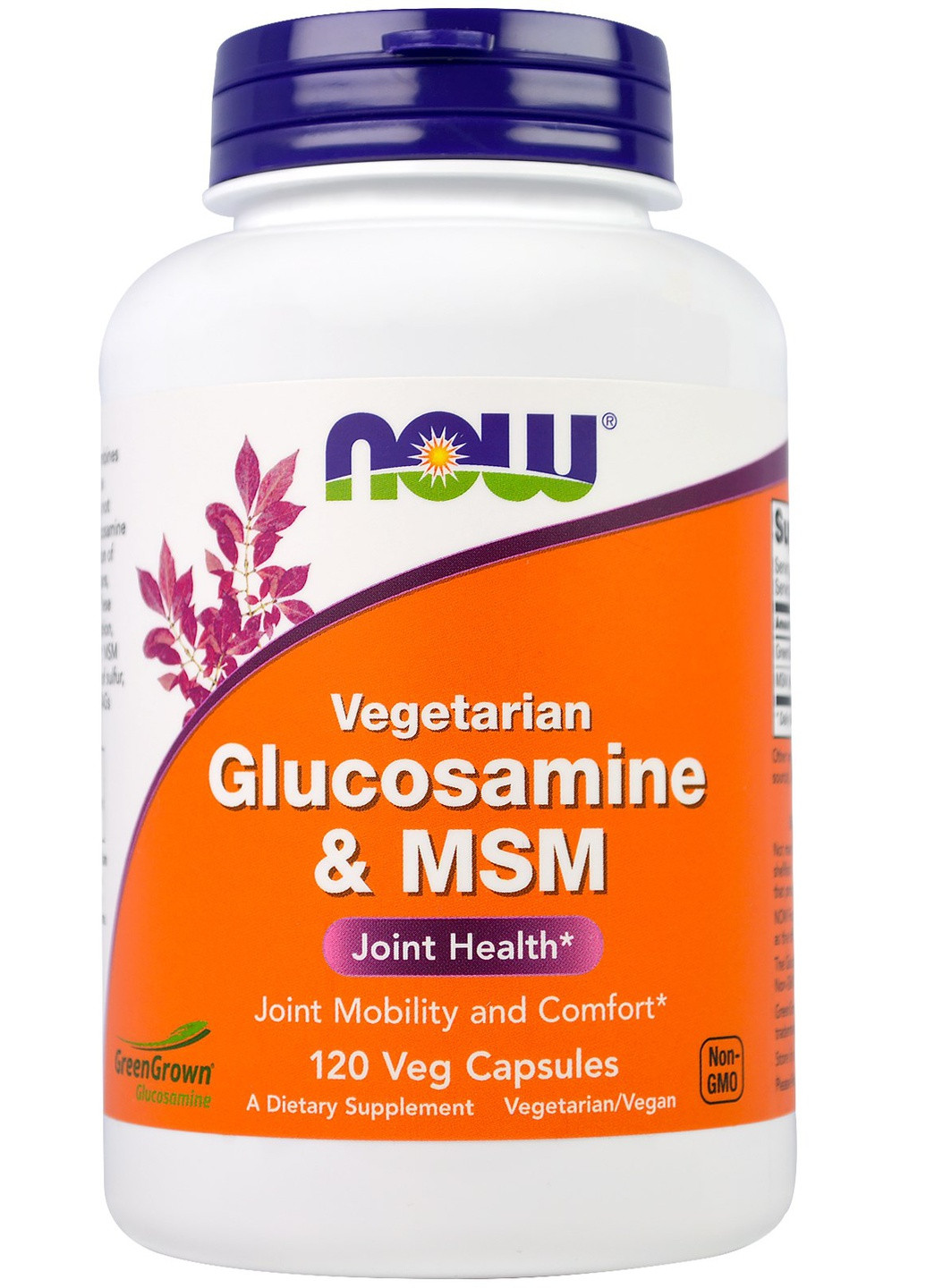 Глюкозамин & МСМ,, 120 гелевых капсул Now Foods (228291744)