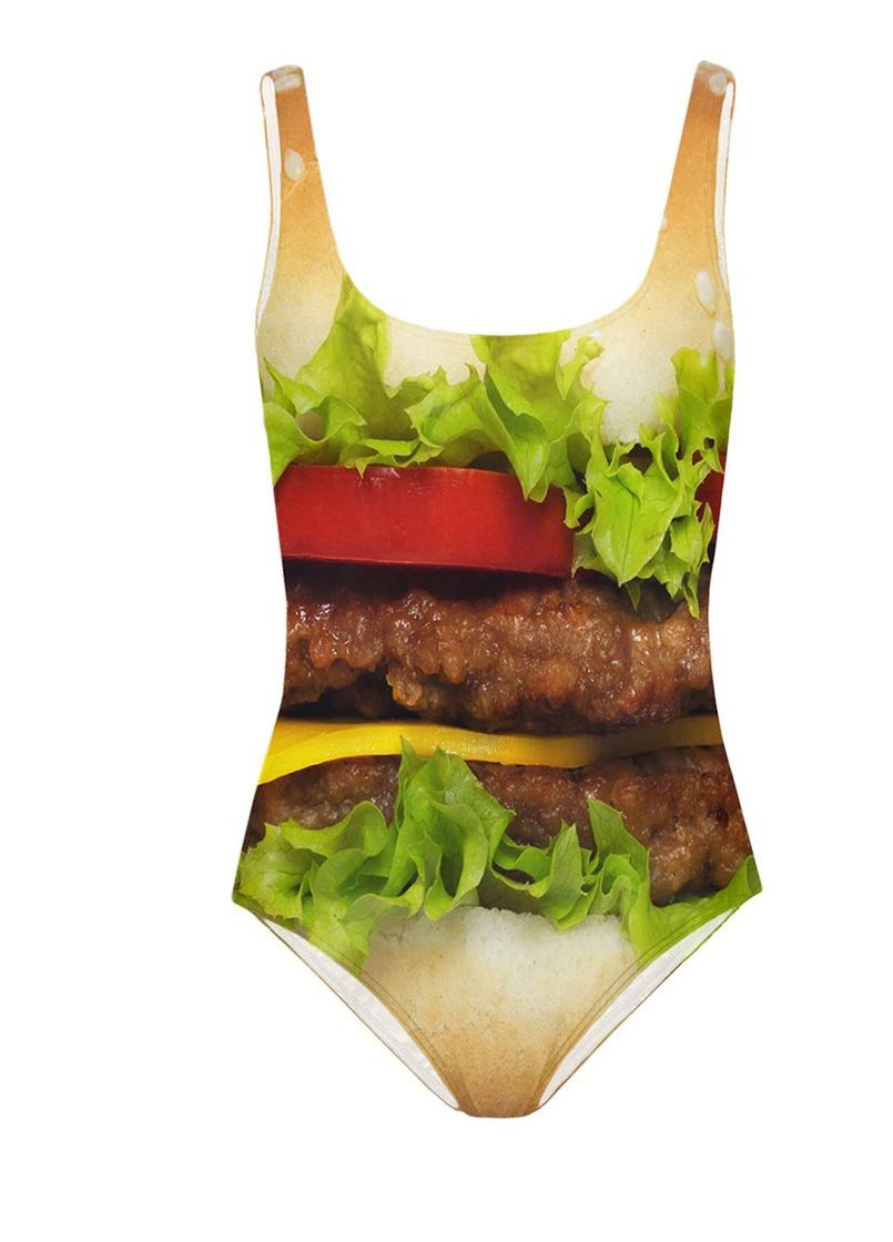 Комбінований літній цілісний купальник Apparel