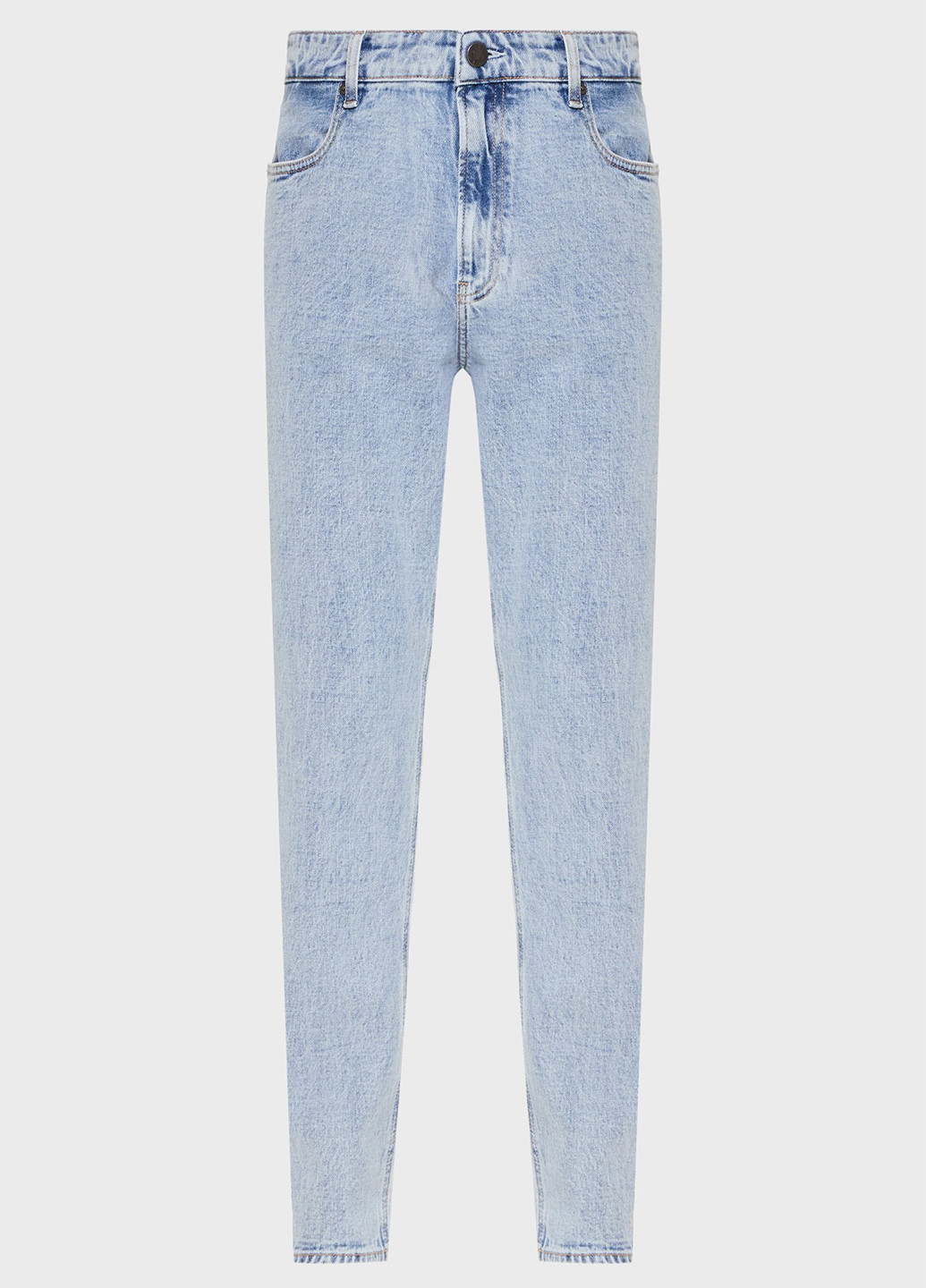 Голубые демисезонные скинни джинсы Calvin Klein