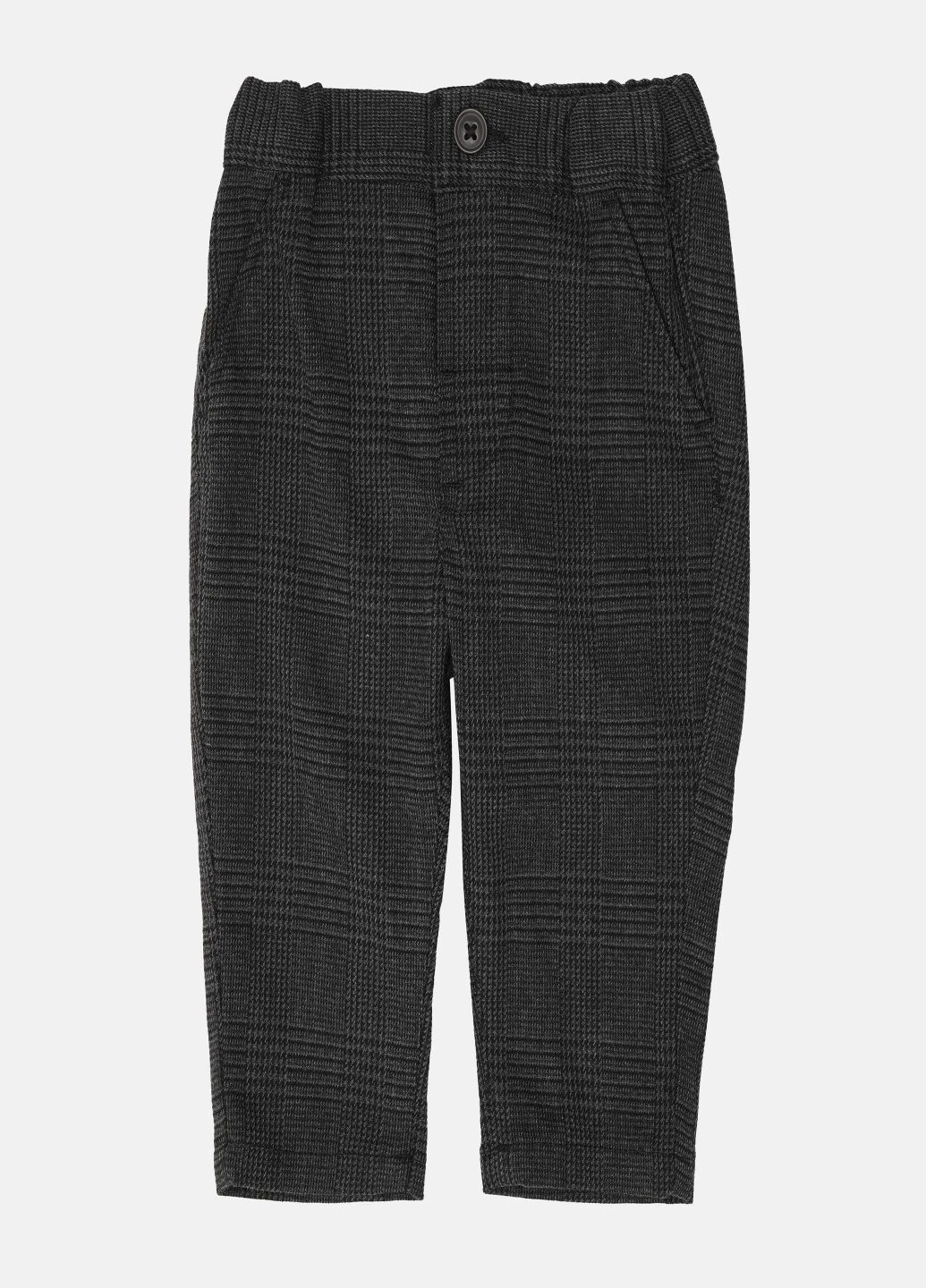 Серые кэжуал летние брюки H&M