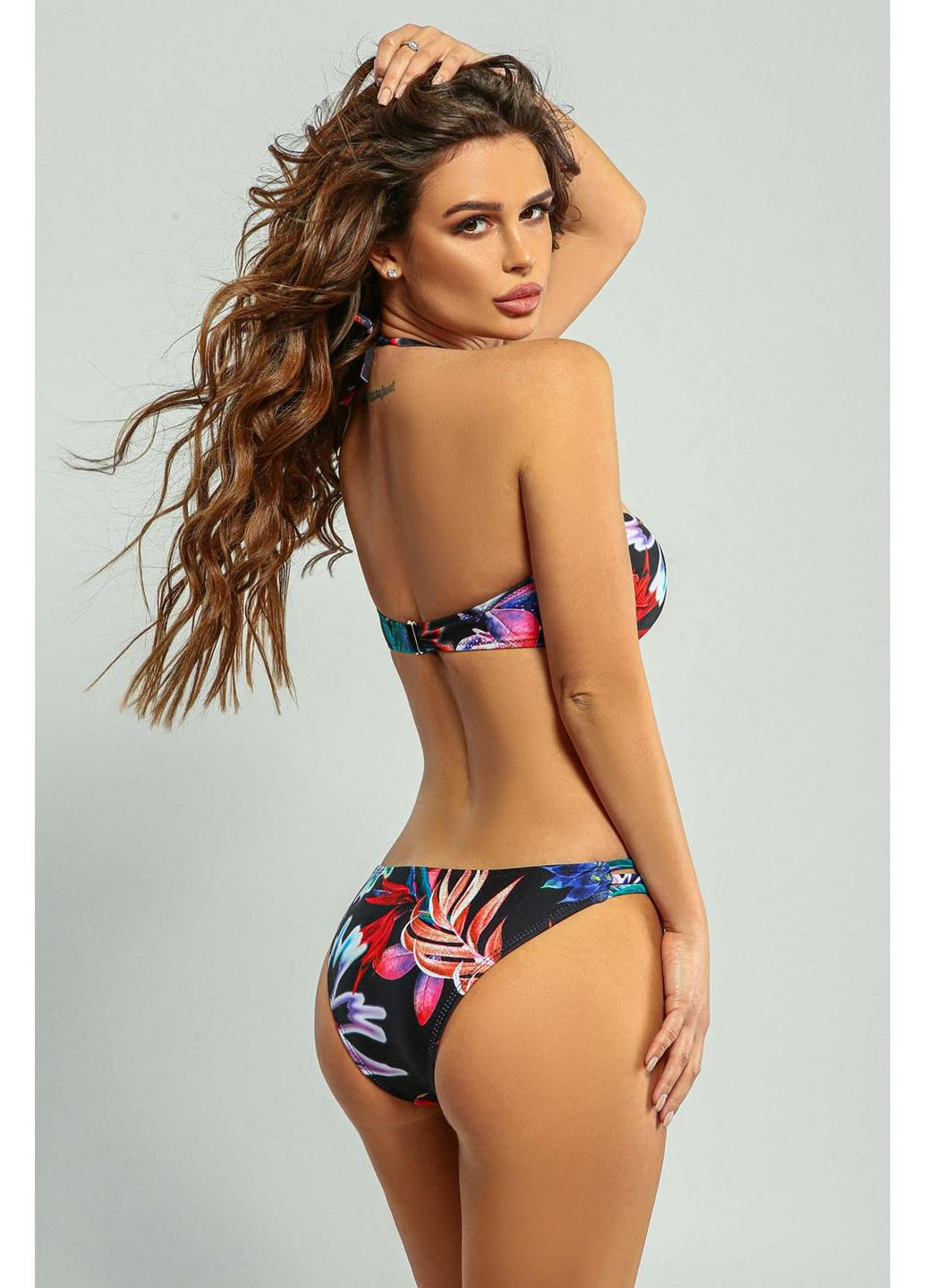 Комбинированный демисезонный купальник новинка Katrin