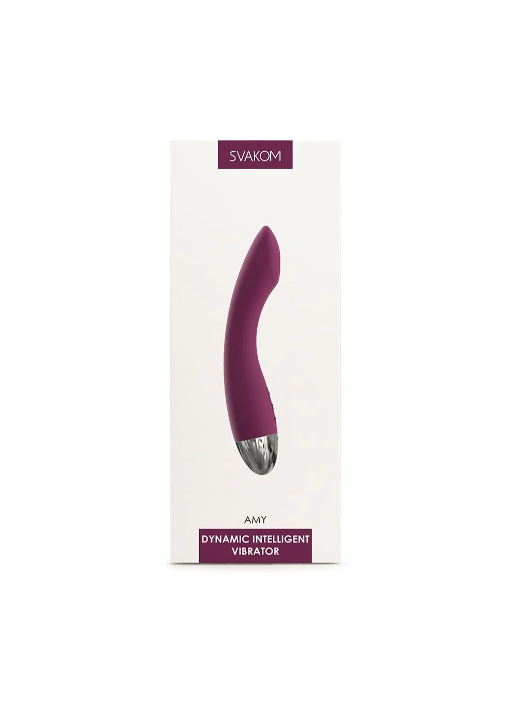 Вібратор для точки G з інтелектуальним режимом Amy Violet Svakom (254551230)