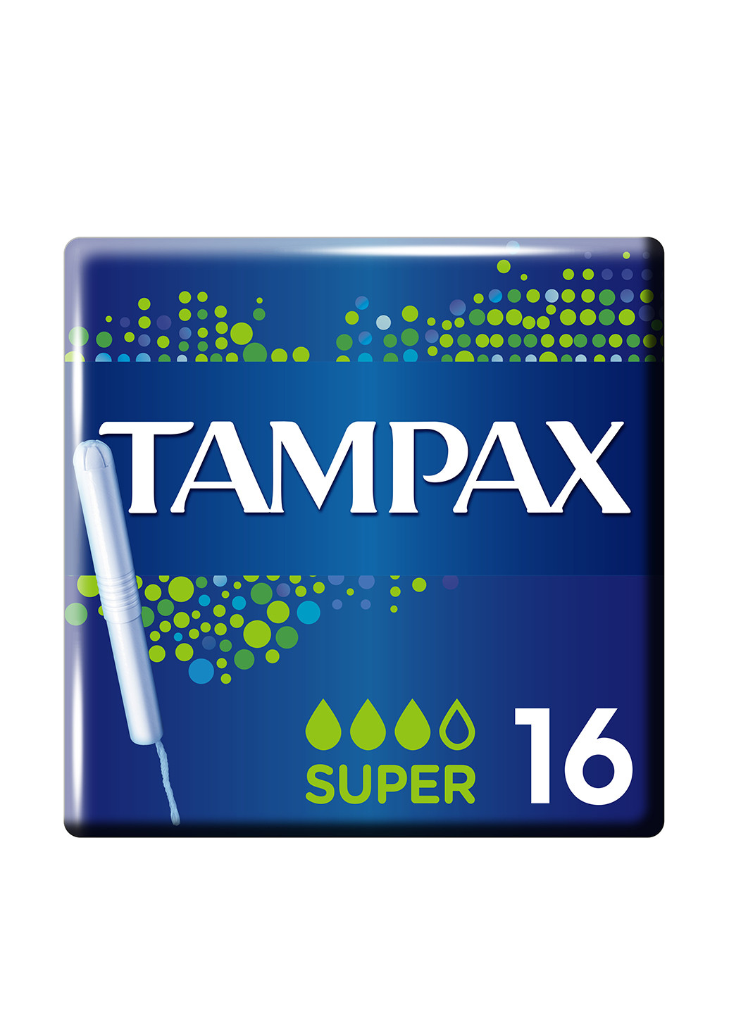 Тампоны с аппликатором Super Duo, 16шт Tampax (10143496)