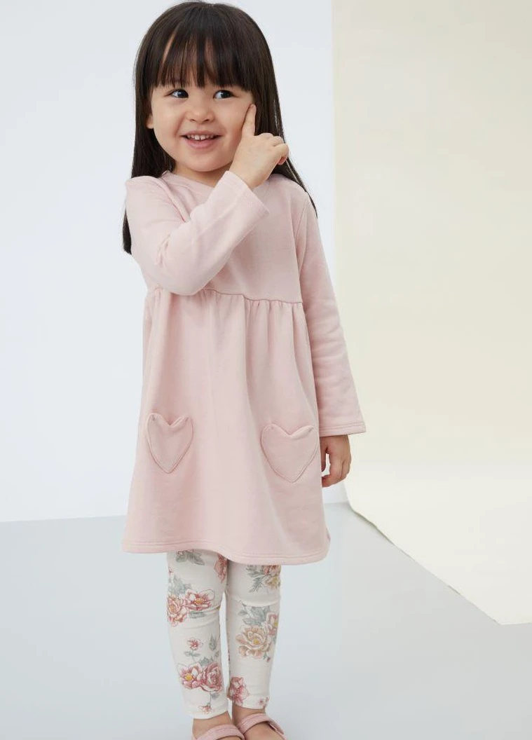 Лосини,білий в квіти, H&M (256503123)