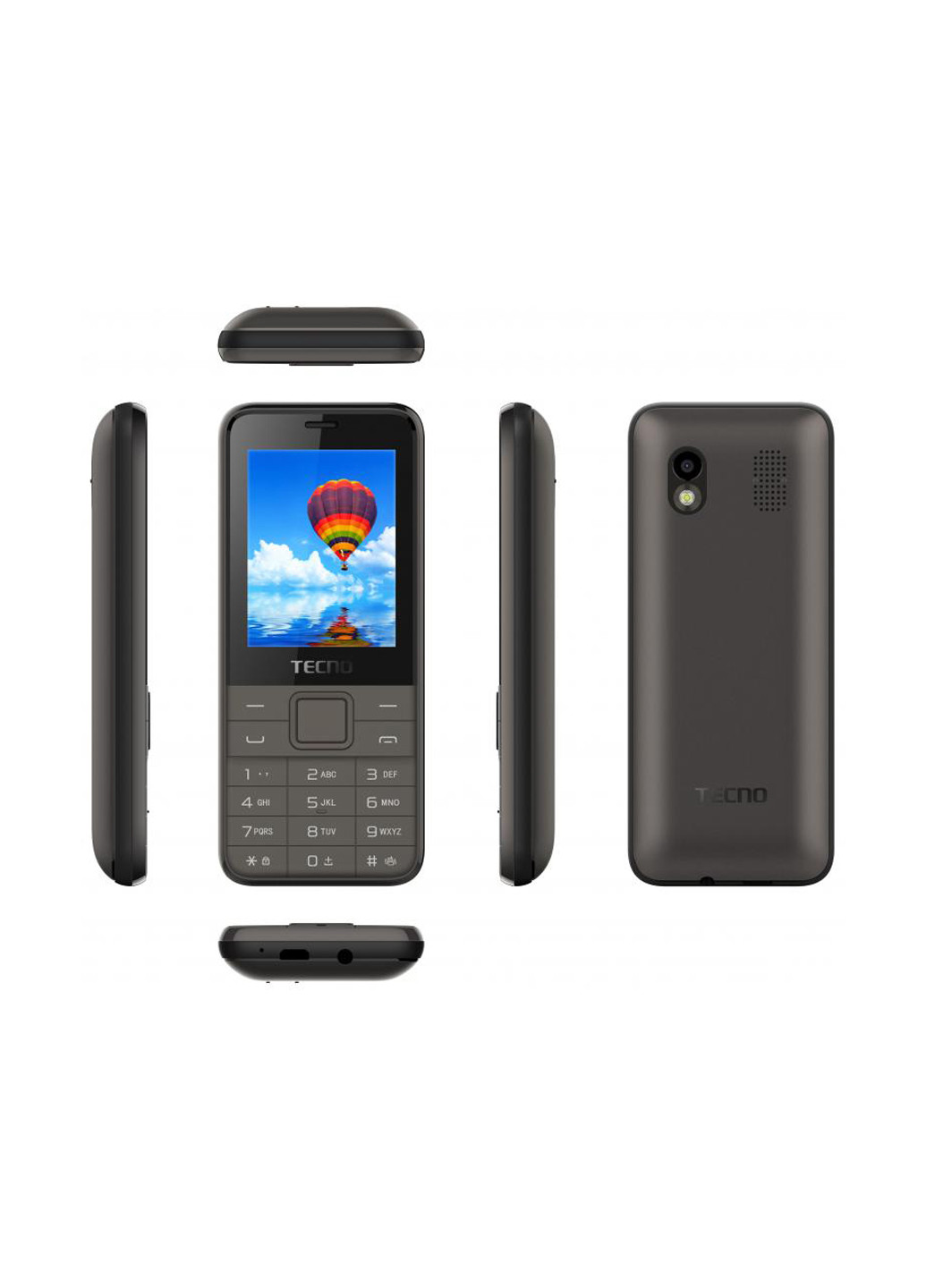 Мобільний телефон T371 Gray (4895180721601) Tecno tecno t371 gray (4895180721601) (132519678)