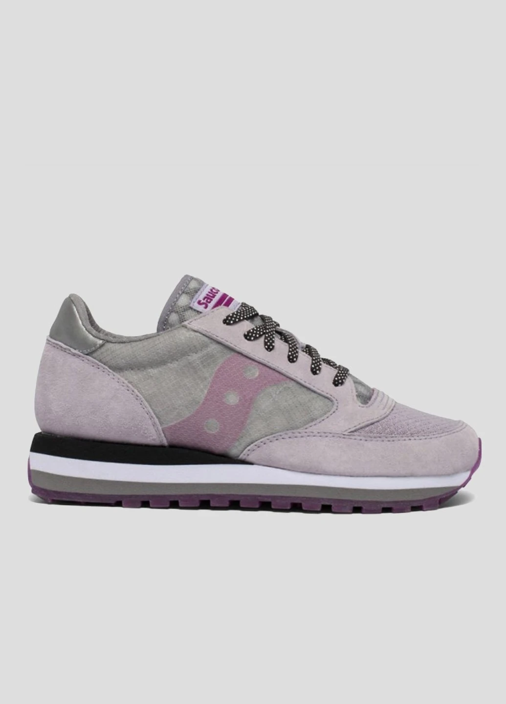 Лиловые кроссовки Jazz Triple Transparent Mesh Saucony фиолетовые всесезоны (253540690)