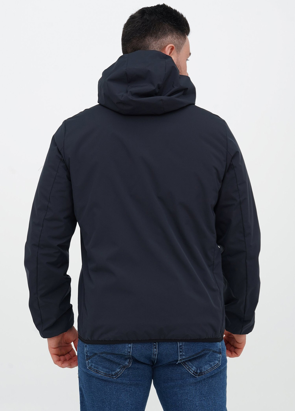 Темно-синяя демисезонная куртка Trend Collection